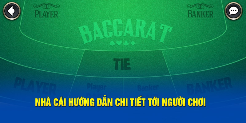 Nhà cái hướng dẫn chi tiết tới người chơi