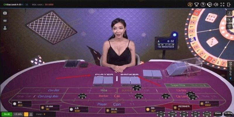 Baccarat trò chơi Casino Kubet rất được săn đón