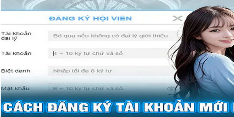 Cách đăng ký tài khoản đơn giản trong tích tắc & dễ dàng