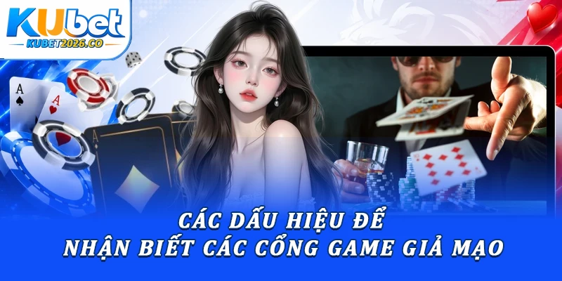 Các dấu hiệu để nhận biết các cổng game giả mạo