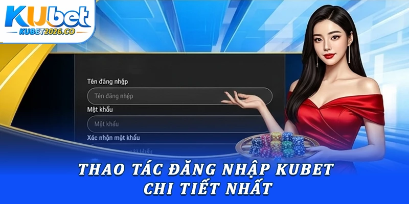 Thao tác đăng nhập Kubet chi tiết nhất
